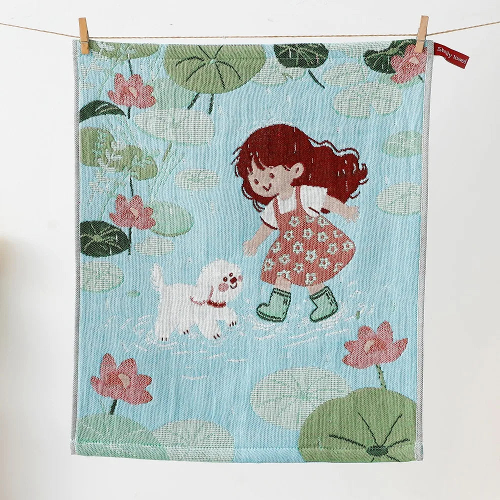 Large 4-Layer Cotton Gauze Hand Towel 34x40cm – Quick Dry Cotton Hand Towel Richie's 2