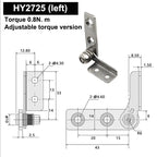 304 Stainless Steel Adjustable Damping Positioning Hinge Damping Hinge Richie's A11