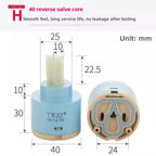 Ceramic Faucet Cartridge Hot & Cold Mixer Valve Core Repair Faucet Cartridge Richie's H 40 mm spool
