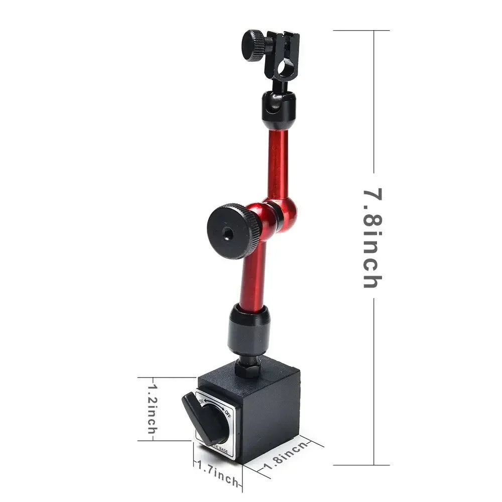 Dial Indicator Magnetic Stand Base – Universal Holder 0-10mm Magnetic Indicator Stand Richie's