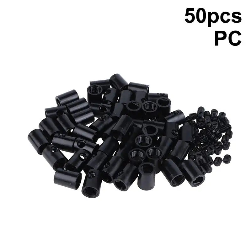 50Pcs M10 Plastic Cord Grips Cable Strain Relief Wire Clamps Cable Strain Relief Richie's PC 50pcs Black