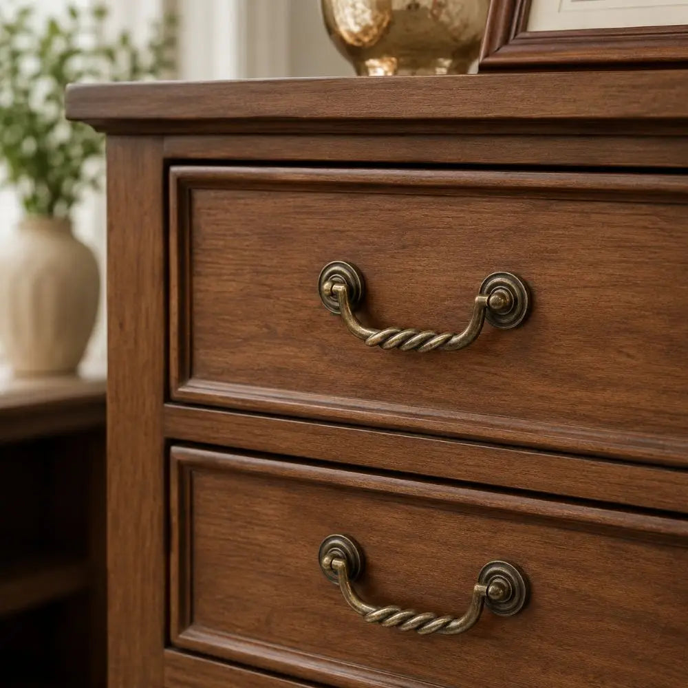 Vintage Bail Drop Drawer Pulls | Bronze Zinc Alloy Handles Drawer Pull Handle Richie's