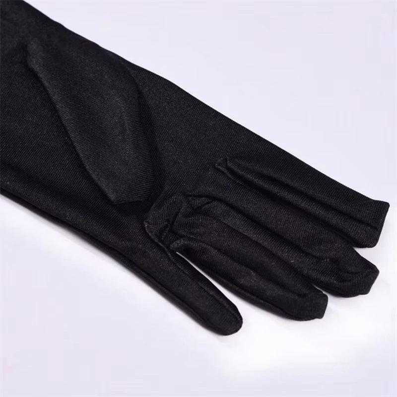 Women's Long Satin Opera Gloves for Prom, Party & Costume Satin Opera Gloves Richie's