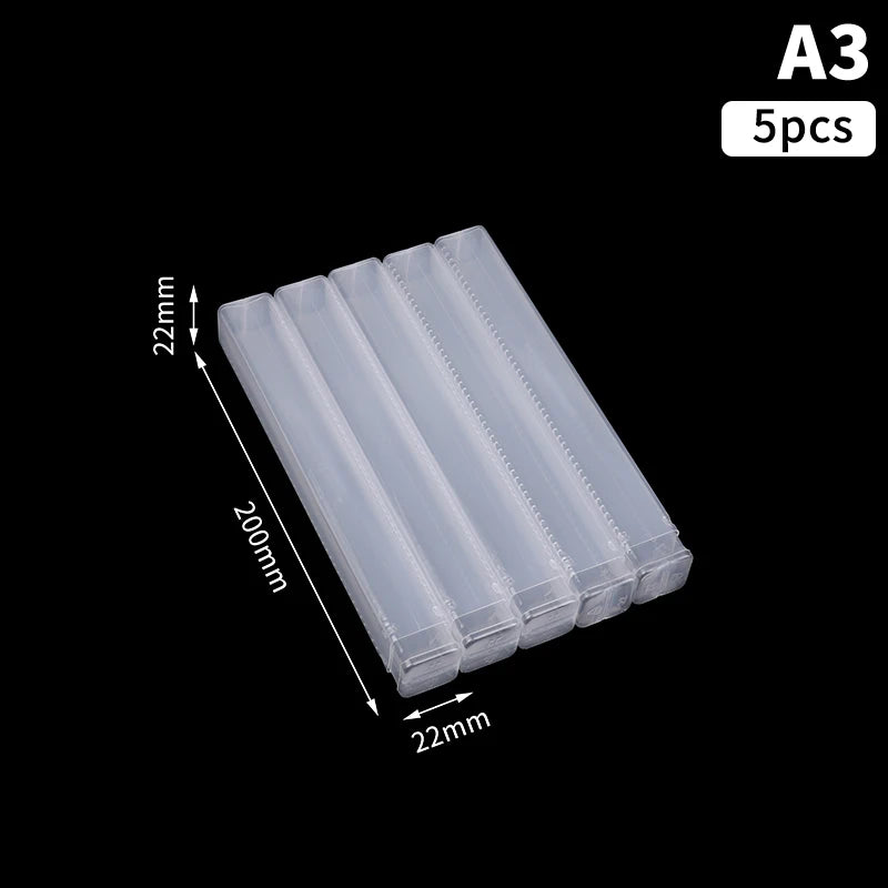 5-Pack Telescopic Drill Bit & Milling Cutter Storage Boxes Tool Storage Box Richie's 22x22x200mm