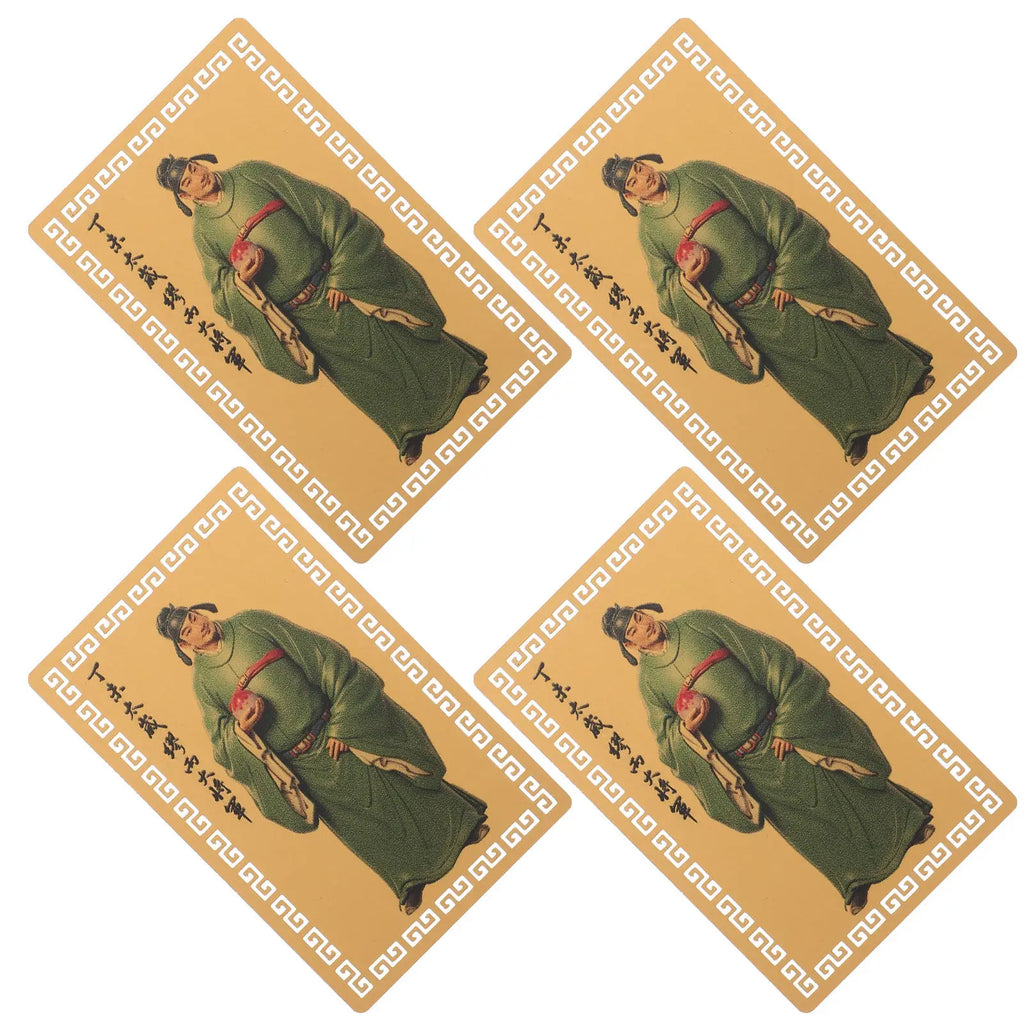 4Pcs Tai Sui Amulet Card 2027 Year of Goat Feng Shui Charm Feng Shui Amulet Card Richie's