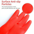 Thick Latex Dishwashing Gloves Extended Cuff | Kitchen Cleaning Household Cleaning Gloves Richie's