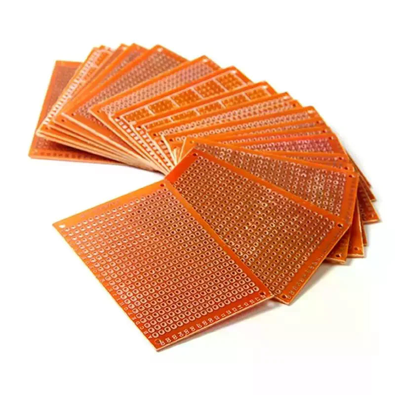 10PCS PCB Perfboard Kit – 432-Hole 5x7cm Prototype Board Prototype Perfboard Richie's
