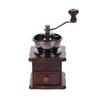 Manual Coffee Grinder – Pine Wood &amp; Ceramic Burr for 1–4 Cups Manual Coffee Grinder Richie's