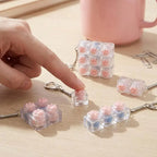 Kawaii Cat Claw Crystal Keycap Keyboard Fidget Toy Keychain Fidget Toy Keychain Richie's