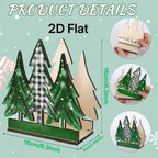 Wooden Christmas Tree Napkin Holder – Tabletop Xmas Decor Napkin Holder Richie's