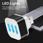 3-Port Mini USB 2.0 Hub Splitter | Portable Travel Charger USB Hub Splitter Richie's
