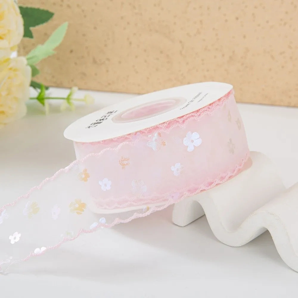 4cm Double-Sided Satin Ribbon Stripe Sequin DIY Gift Wrap Craft Ribbon Richie's 3 L