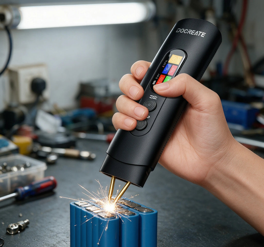 HU-10B Portable Spot Welder 3360W 800A | Color Screen & Dual Mode Spot Welding Machine Richie's