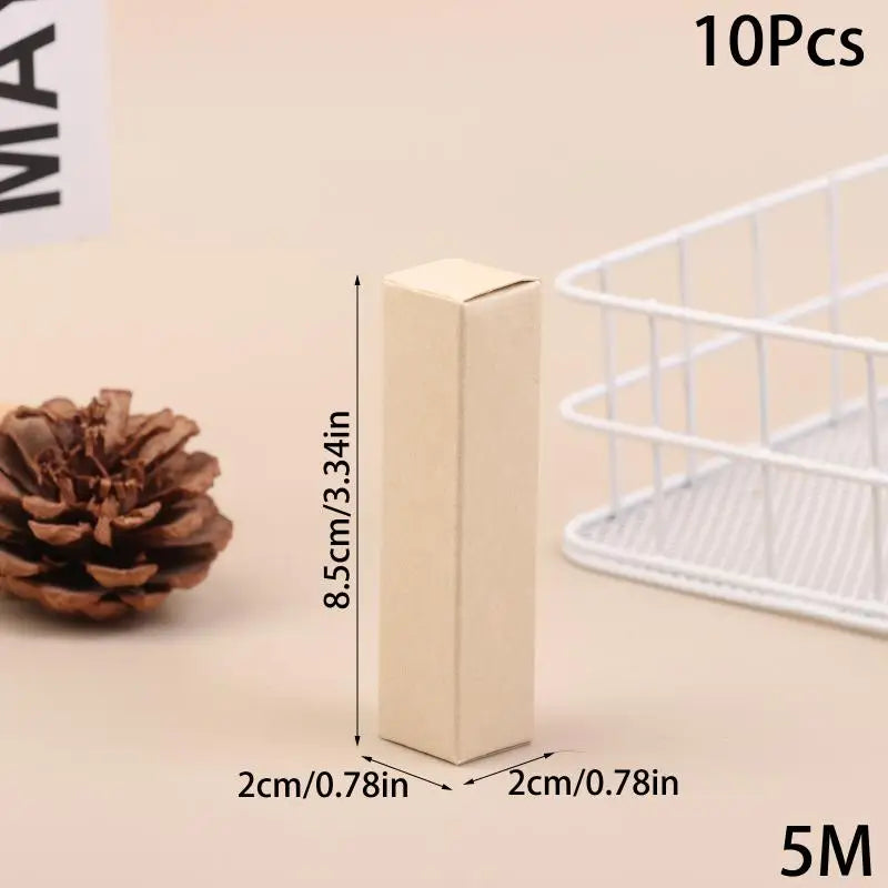 10Pcs Essential Oil Perfume Gift Boxes 5ml 10ml – Eco Packaging Essential Oil Gift Box Richie's B7