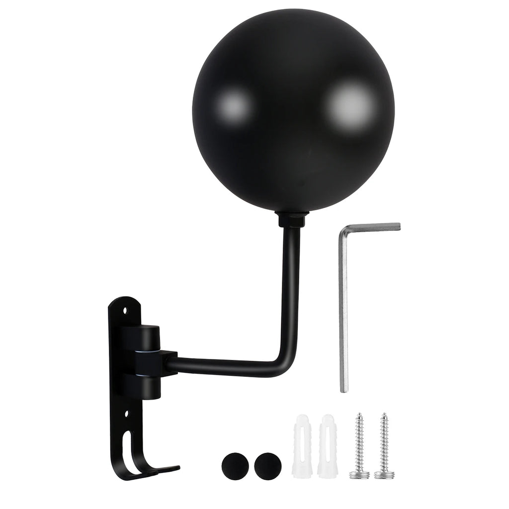 Wall Mount Motorcycle Helmet Holder 180° Dual-Ball Rack 2PCS Helmet Wall Rack Richie's 1PC Single-Ball Rack