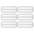 6Pcs Stainless Steel Scuba Diving Weight Belt Buckle Keepers Dive Belt Buckle Richie's