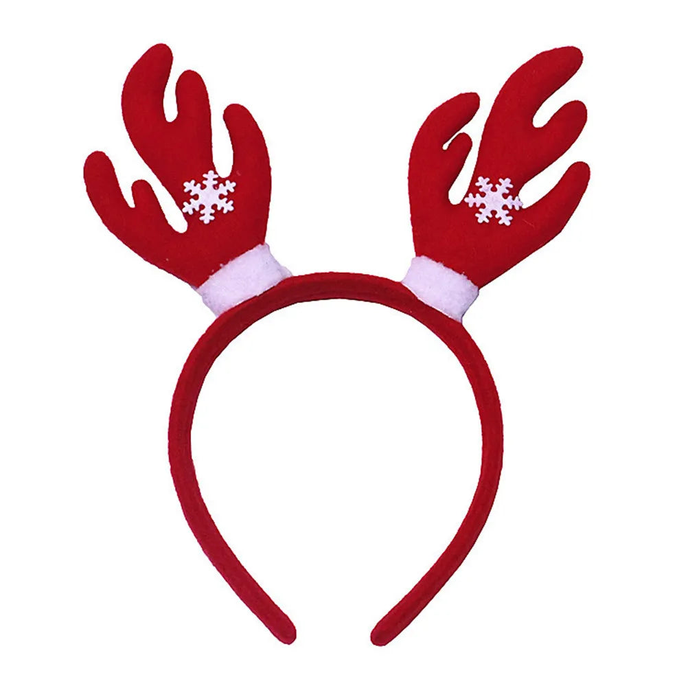 4Pcs Christmas Headbands – Festive Hair Hoops for Party & Photos Holiday Hair Accessory Richie's