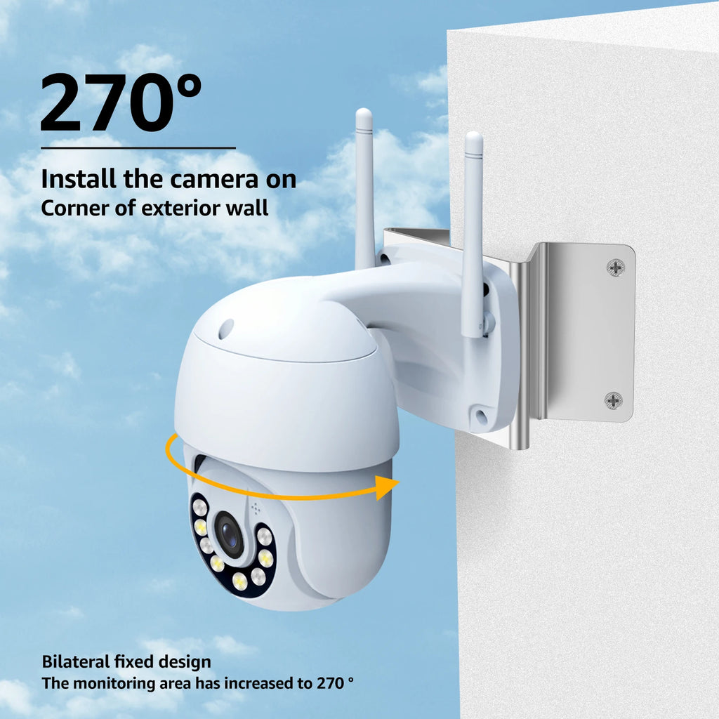 Stainless Steel Corner Wall Mount Bracket for Security Cameras Camera Mount Bracket Richie's