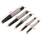 5-Pc Screw Extractor & Drill Bit Set – Broken Bolt Remover Screw Extractor Set Richie's