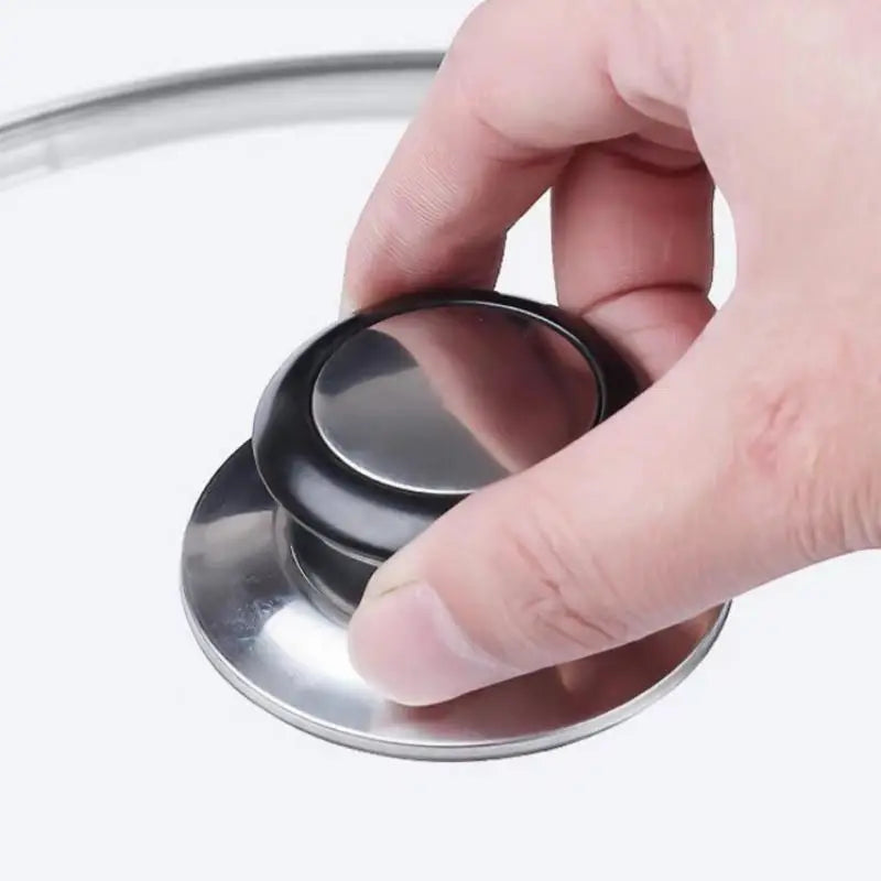 Stainless Steel Pot Lid Replacement Knob – 1/2 Pack Cookware Lid Knob Richie's