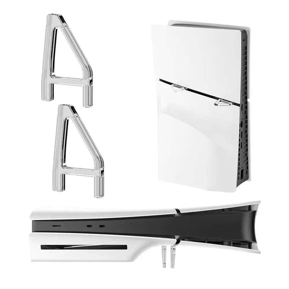 PS5 Slim Acrylic Horizontal Stand – Triangle & Square Bracket Console Stand Richie's