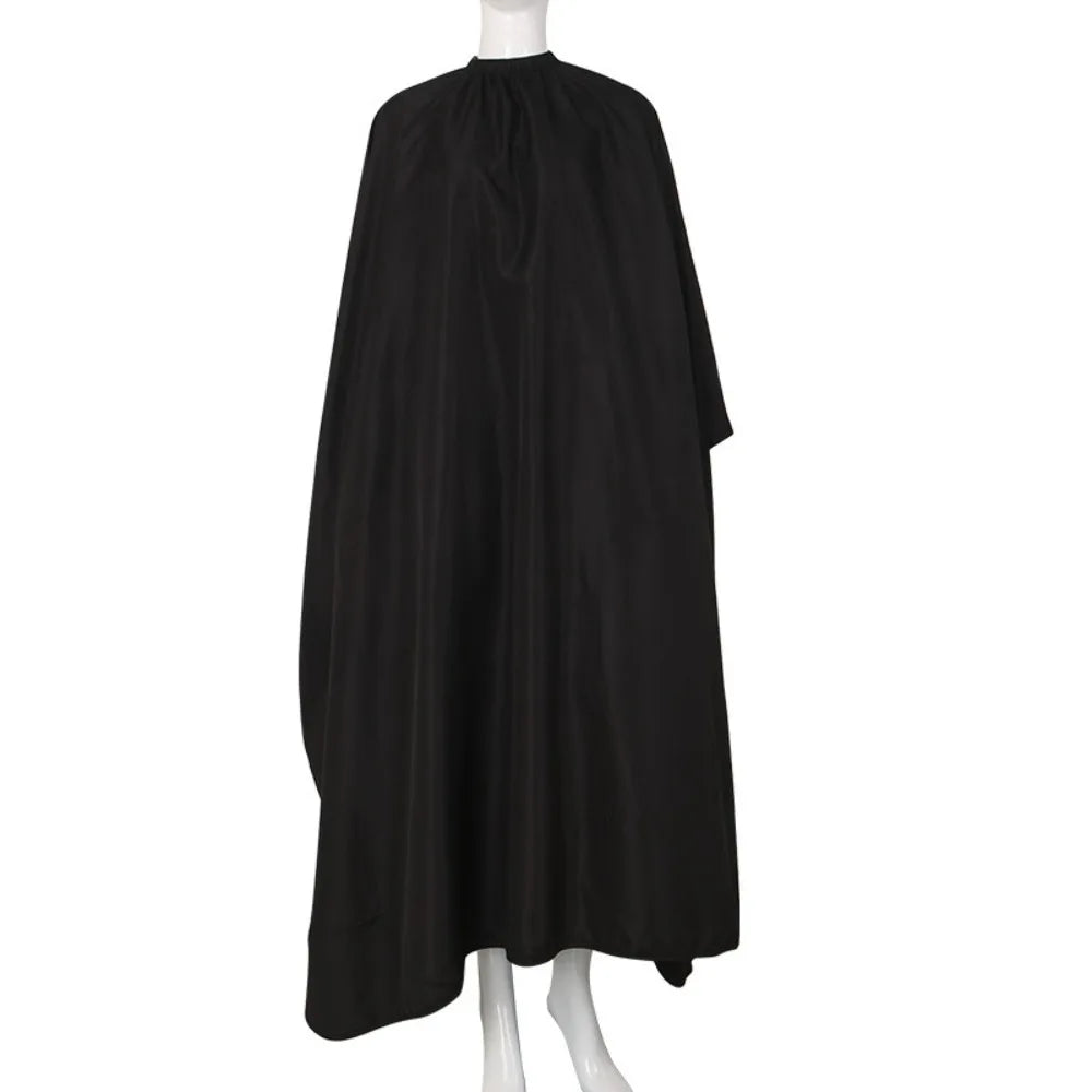 Waterproof Barber Haircut Apron Salon Cape 145×160cm Salon Barber Cape Richie's Black