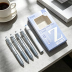 5-Piece Dream Cloud Gel Pen Set – 0.5mm Black Ink & Highlighter Gel Pen Set Richie's