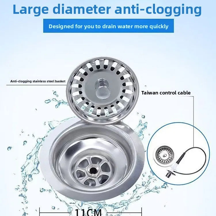Ceramic Mop Pool Sink | One-Button Auto Drain System Utility Mop Sink Richie's