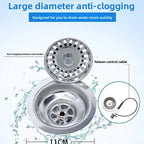 Ceramic Mop Pool Sink | One-Button Auto Drain System Utility Mop Sink Richie's