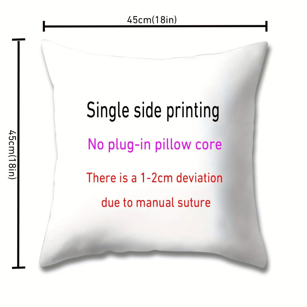 Halloween Ghost Pillow Covers 18x18 Set of 4 – Spooky Stripe Pillow Covers Richie's