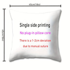 Halloween Ghost Pillow Covers 18x18 Set of 4 – Spooky Stripe Pillow Covers Richie's