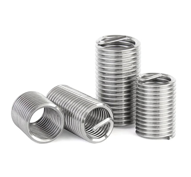 M7–M11 304 Stainless Steel Wire Thread Insert Screw Sleeve 20–50pcs Wire Thread Insert Richie's