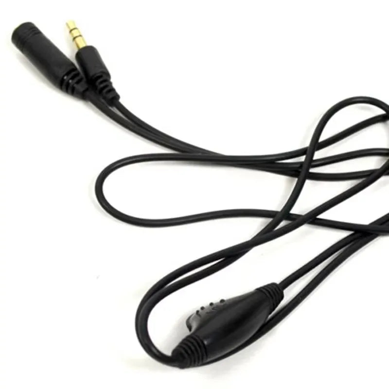 3.5mm AUX Male to Female Extension Cable with Volume Control Audio Extension Cable Richie's