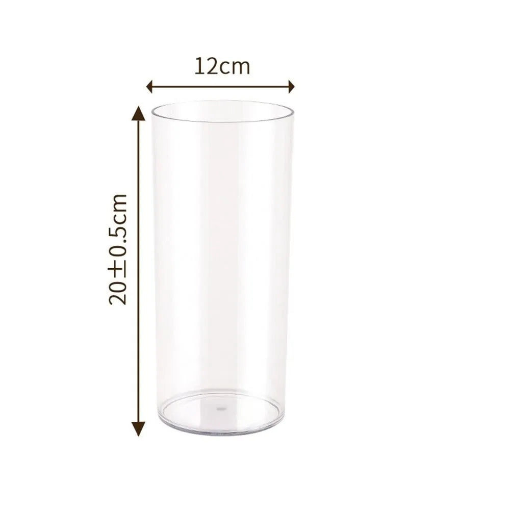 Nordic Acrylic Flower Vase – Modern Transparent Home Décor Decorative Flower Vase Richie's 12-20cm