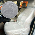 Disposable Clear Plastic Car Seat Covers 20/60 Pcs Waterproof Car Seat Cover Richie's