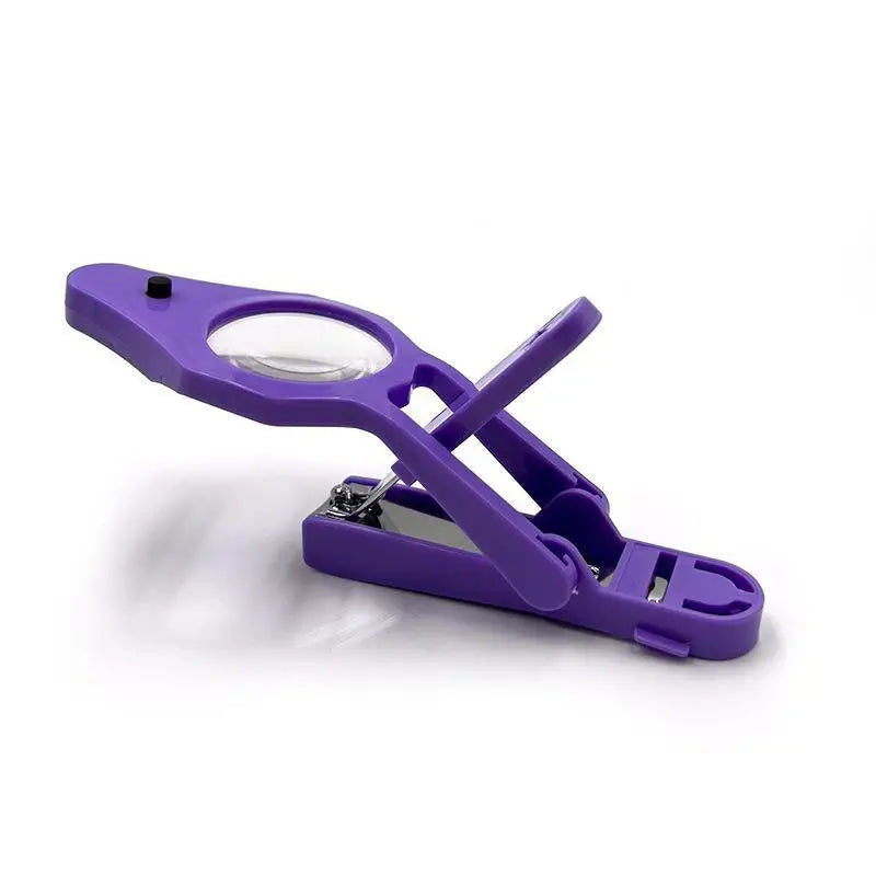 LED Magnifying Nail Clipper with Light | Sharp & Precise Magnifying Nail Clipper Richie's A2