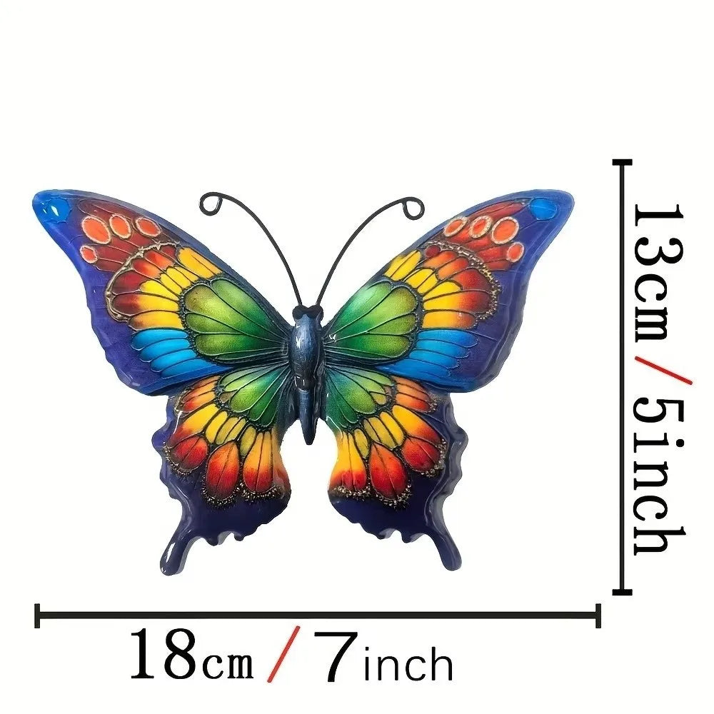Metal Butterfly Wall Art Decor – Indoor & Outdoor Hanging Metal Wall Art Richie's