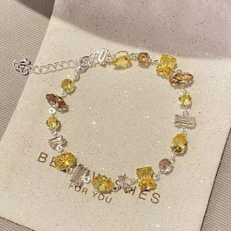 Sparkling Zircon Crystal Bracelet for Women | Y2K Style Fashion Bracelet Richie's A3