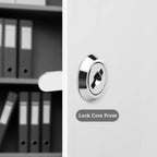 Zinc Alloy Drawer Lock with 2 Keys | 16–30mm Cabinet Lock Furniture Cabinet Lock Richie's