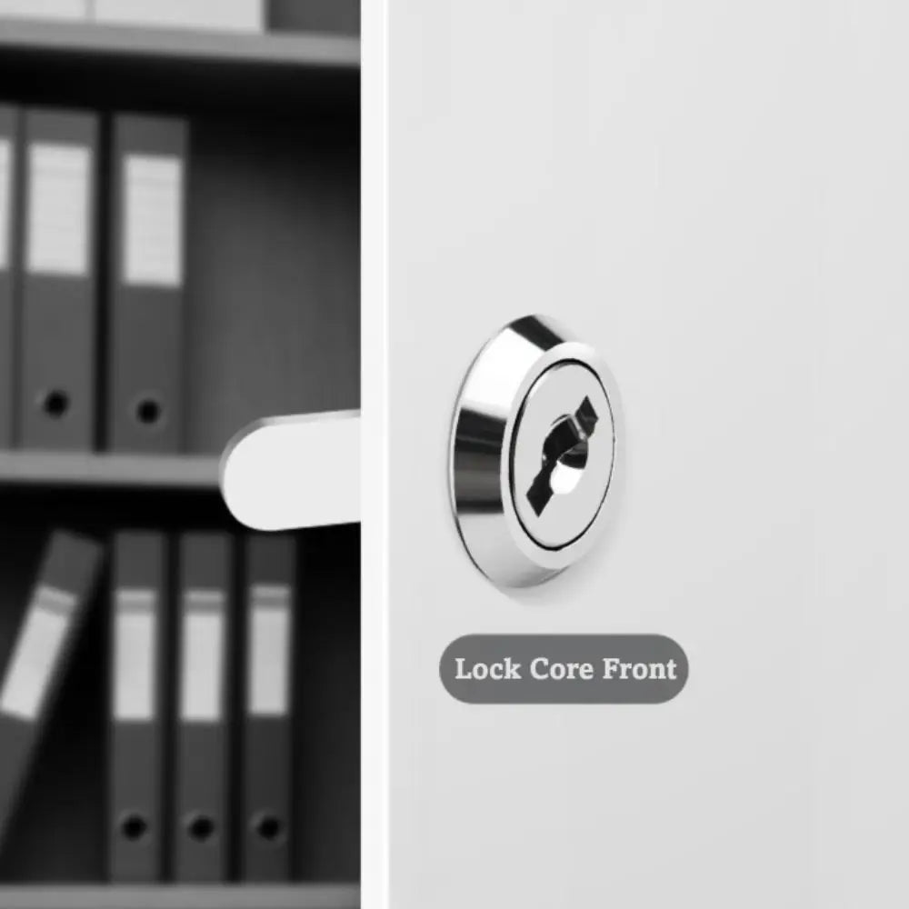 Zinc Alloy Drawer Lock with 2 Keys – 16 to 30mm Cabinet Lock Cabinet Drawer Lock Richie's