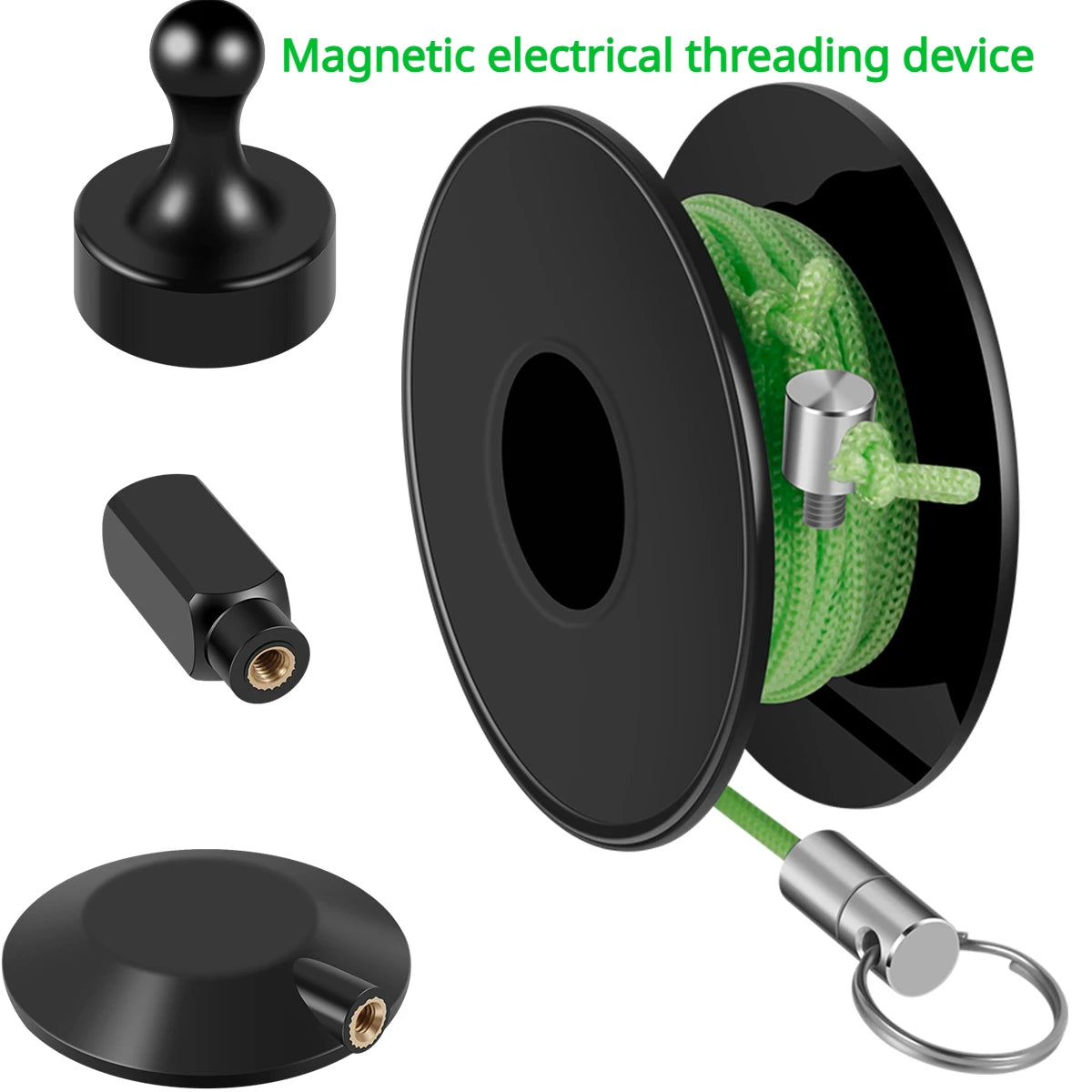 Toorise Magnetic Cable Puller Wire Fishing Threading Tool 6m Wire Fishing Tool Richie's