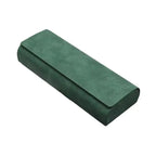 Hard-Shell PU Leather Sunglasses Case – Portable Eyewear Box Eyewear Storage Case Richie's Green