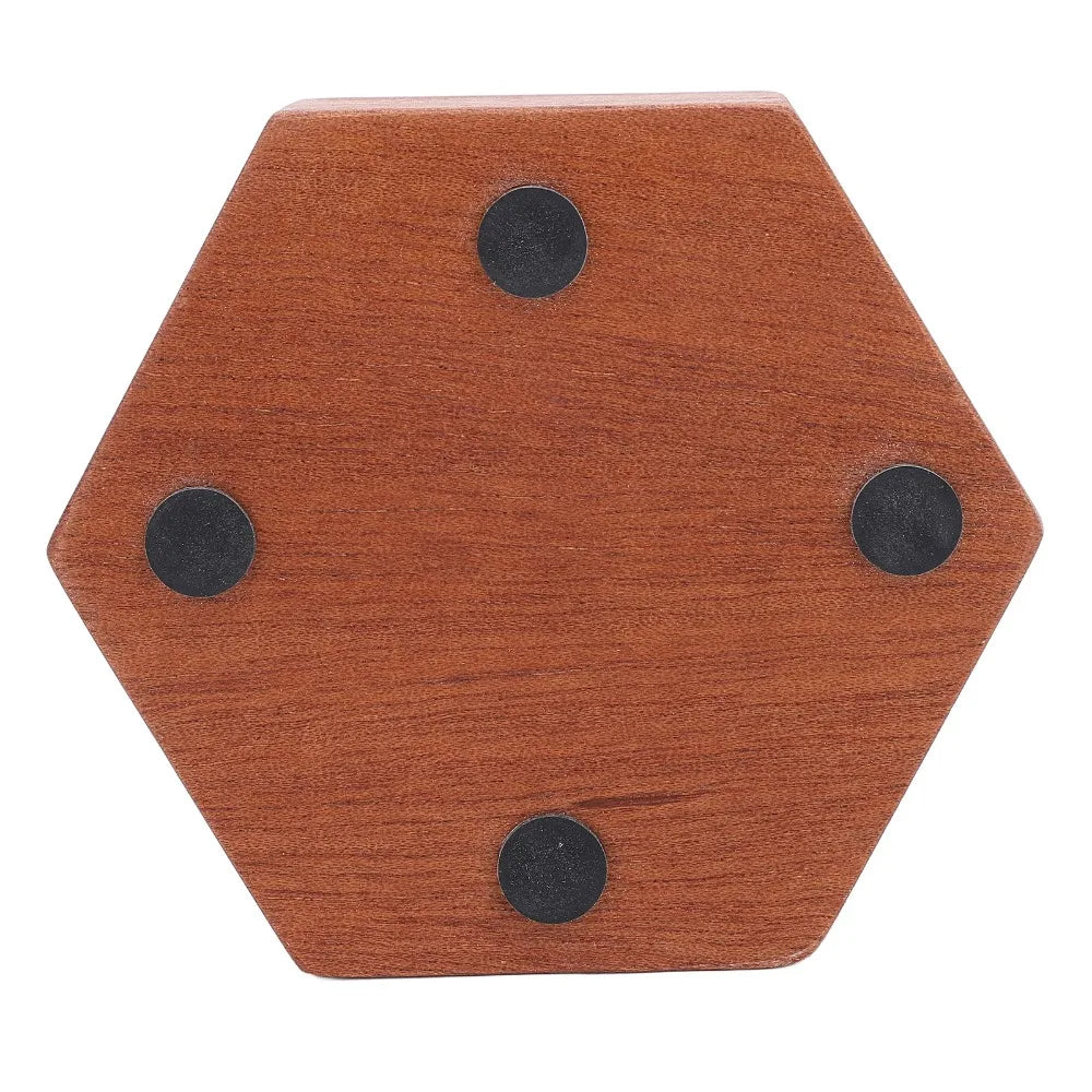Solid Wood Coffee Filter Holder – Round Polished Storage Coffee Filter Holder Richie's