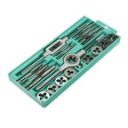 20Pc Metric Hand Tap & Die Set M3–M12 Carbide Threading Kit Tap & Die Set Richie's 20 Pcs