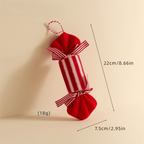 Candy Cane Christmas Ornaments – Striped Xmas Tree Pendants Christmas Ornaments Richie's 4