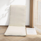 Stretch Tatami Chair Cover – Elastic Breathable Floor Seat Protector Chair Slipcover Richie's White