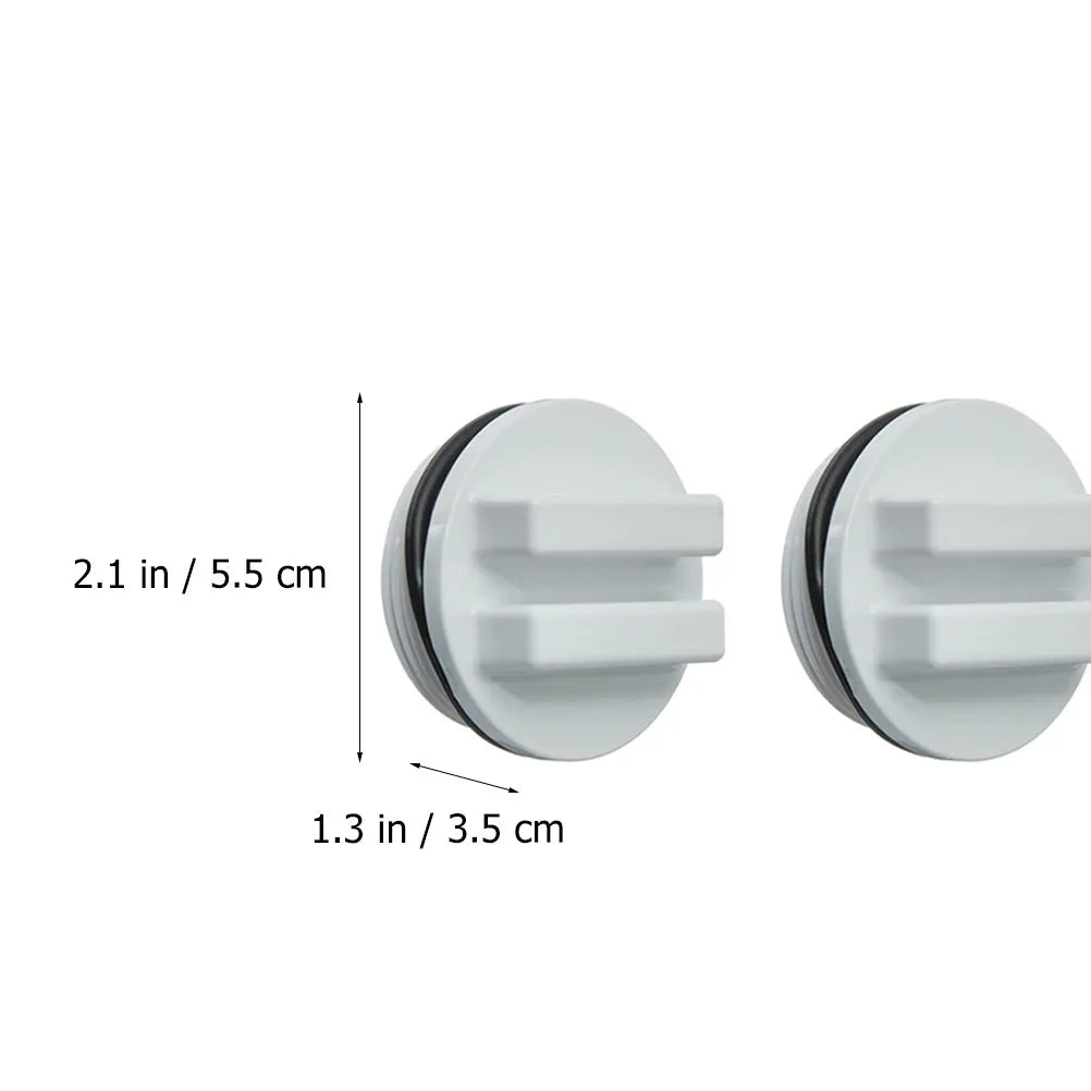 2-Pack 1.5" Swimming Pool Return Line Winterizing Plugs Pool Winterizing Plug Richie's