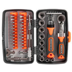 38-Pc Magnetic Ratchet Screwdriver Set – Torx, Hex & Bit Kit Ratchet Screwdriver Set Richie's