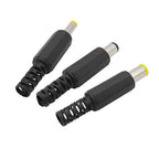 DC Power Male Plug Solder Connector 3.5–6.5mm | 5 or 10 Pack DC Power Connector Richie's
