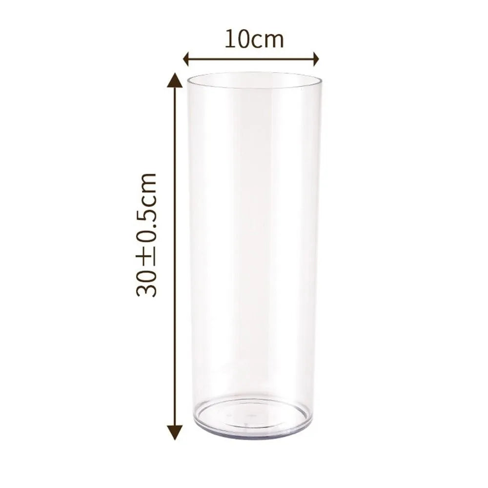 Nordic Acrylic Flower Vase – Modern Transparent Home Décor Decorative Flower Vase Richie's 12-30cm